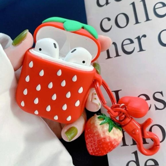 Other - ** NEW ** Strawberry AirPods Case Model 1/2